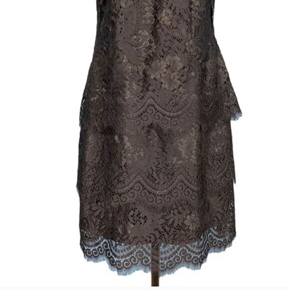Leifsdottir Flores Filigree Lace Black Dress - Picture 11 of 12